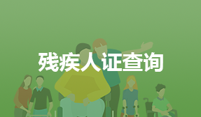 残疾人证查询